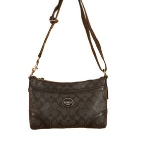 Coach Signature Black Crossbody Bag